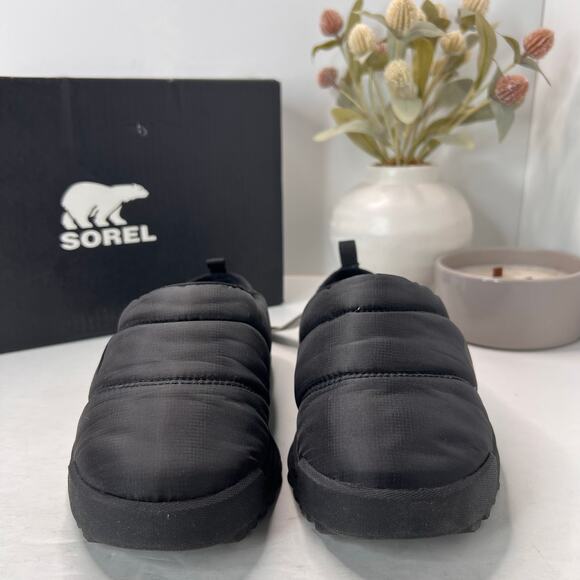 Sorel Ona RMX Puffy Slip-On Shoes Shoes Black NL5053-010 Women's 5.5 - Picture 2 of 10